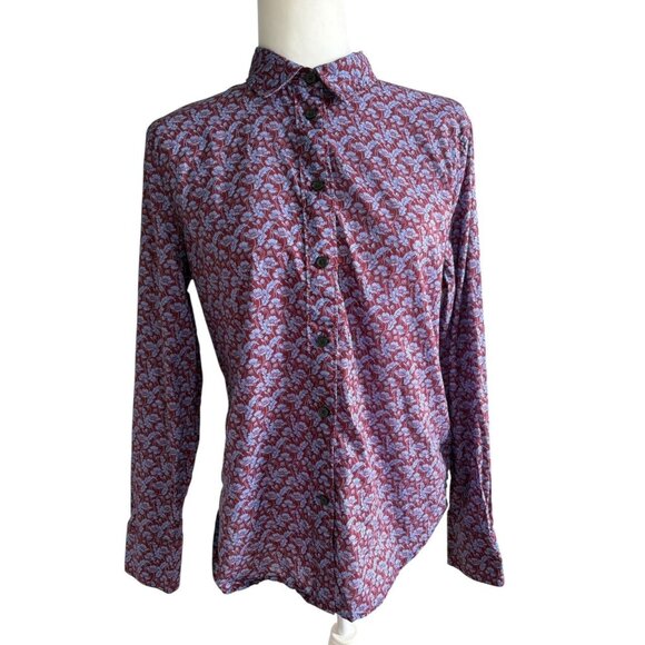 J.Crew x Liberty Toutouayette Women's Button Up Size 8 - Picture 3 of 7